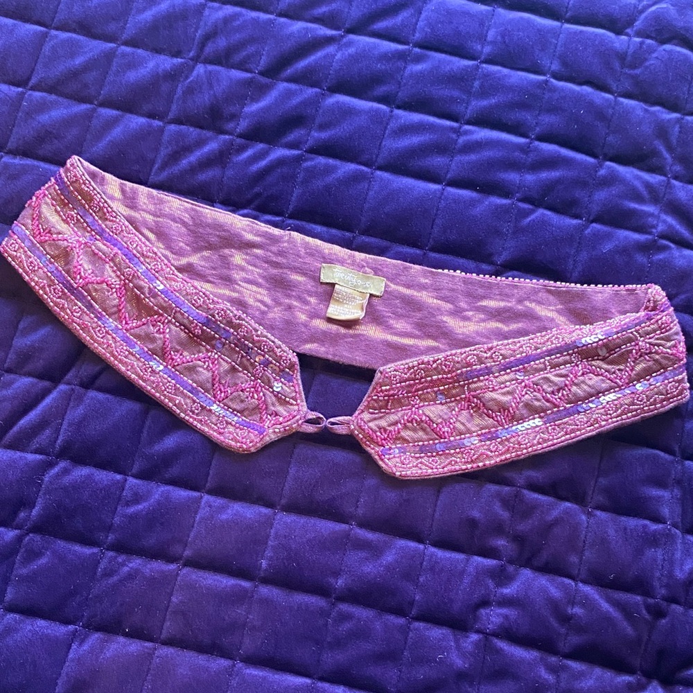 Embellished Pink/purple Beaded belt.
